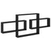 Raft de perete Stejar Negru 130 x 10 x 50 cm Lemn prelucrat - WALTI WALTI