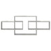 Raft de perete Gri Beton 130 x 10 x 50 cm Lemn prelucrat - WALTI WALTI