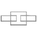 Raft de perete Sonoma gri 130 x 10 x 50 cm Lemn prelucrat - WALTI WALTI