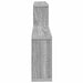 Raft de perete Sonoma gri 130 x 10 x 50 cm Lemn prelucrat - WALTI WALTI
