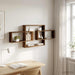 Raft de perete Lemn vechi 130 x 10 x 50 cm Lemn prelucrat - WALTI WALTI