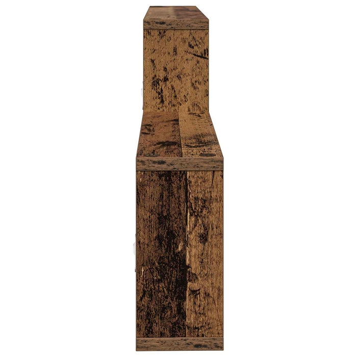 Raft de perete Lemn vechi 130 x 10 x 50 cm Lemn prelucrat - WALTI WALTI