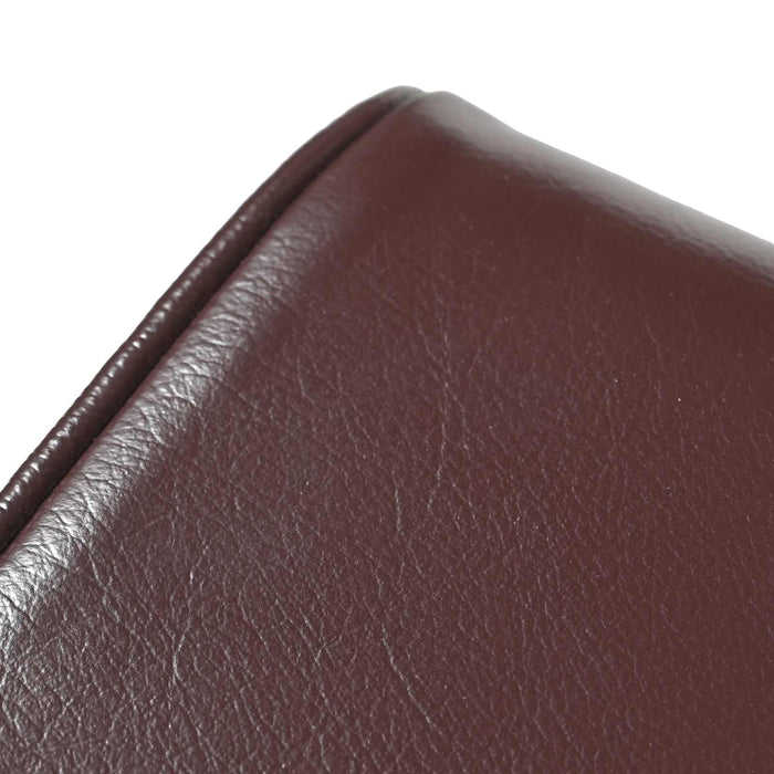 bancă 40 x 30 x 45 cm Piele Naturală Maro închis WALTI