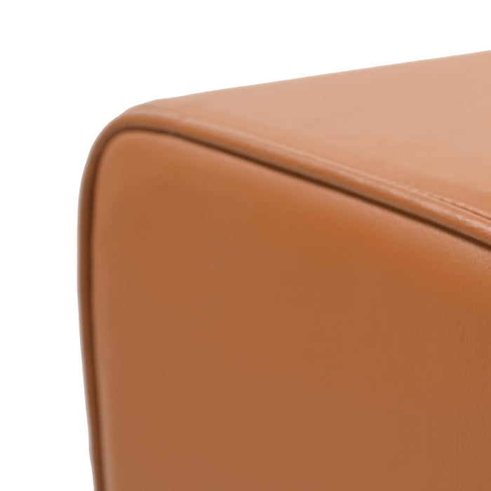 bancă Maro 110 x 30 x 45 cm Piele Naturală WALTI