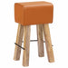 Scaun de bar 2 buc. Maro 44 x 33 x 74 cm Piele Naturală - WALTI WALTI