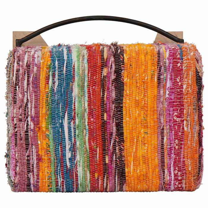 Scaun de bar 2 buc. Multicolour 44 x 33 x 74 cm Piele Naturală WALTI