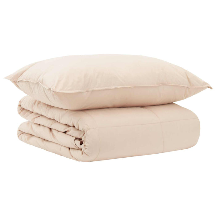 Set de Pături 2 buc. Vară 100% Kapok natural Bej WALTI