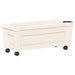 Ghiveci Calypso cu roți Alb 79 x 35 x 33 cm PP - WALTI WALTI