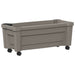 Ghiveci Calypso cu roți Gri 79 x 35 x 33 cm PP - WALTI WALTI