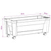 Ghiveci Calypso cu roți Gri 79 x 35 x 33 cm PP - WALTI WALTI