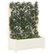 Vază mare cu suport Alb 99,5 x 43 x 133,5 cm PP - WALTI WALTI