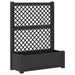 Vază mare cu suport Antracit 99,5 x 43 x 133,5 cm PP - WALTI WALTI