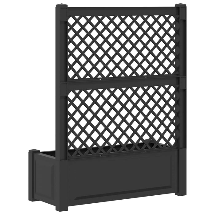 Vază mare cu suport Antracit 99,5 x 43 x 133,5 cm PP - WALTI WALTI