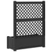 Vază mare cu suport Antracit 99,5 x 43 x 133,5 cm PP - WALTI WALTI