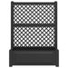 Vază mare cu suport Antracit 99,5 x 43 x 133,5 cm PP - WALTI WALTI