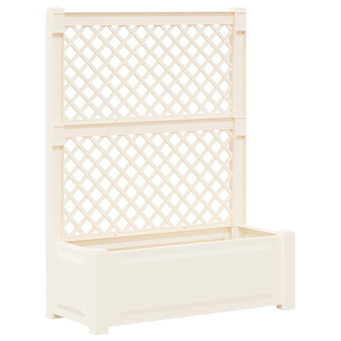 Vază mare cu suport 2 pcs Alb 143 x 143 x 133,5 cm PP - WALTI WALTI