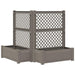 Vază mare cu suport 2 pcs Gri 143 x 143 x 133,5 cm PP - WALTI WALTI