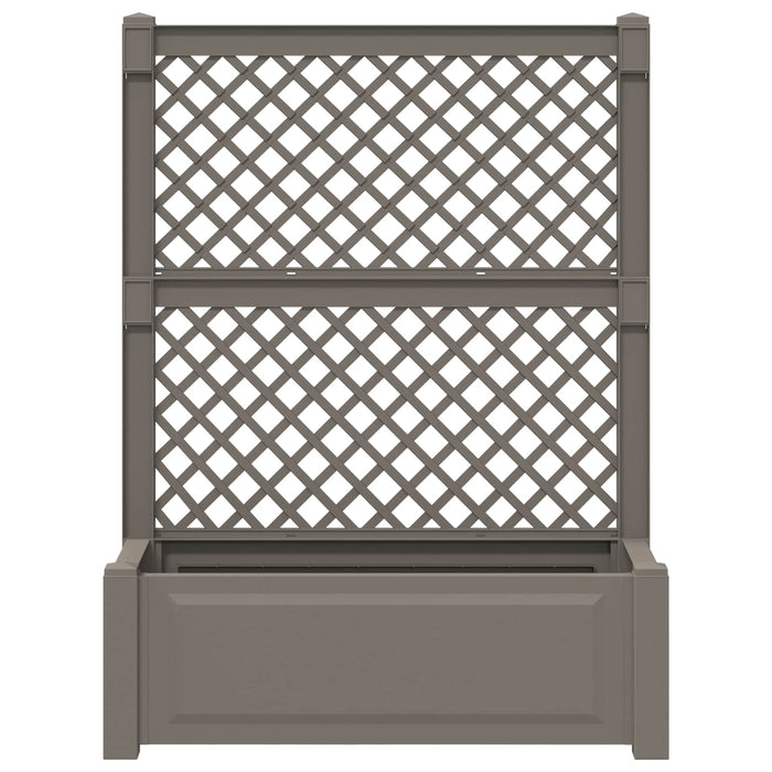 Vază mare cu suport 2 pcs Gri 143 x 143 x 133,5 cm PP - WALTI WALTI