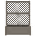 Vază mare cu suport 2 pcs Gri 143 x 143 x 133,5 cm PP - WALTI WALTI