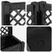 Vază mare cu suport 2 pcs Antracit 143 x 143 x 133,5 cm PP - WALTI WALTI