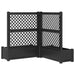 Vază mare cu suport 2 pcs Antracit 143 x 143 x 133,5 cm PP - WALTI WALTI