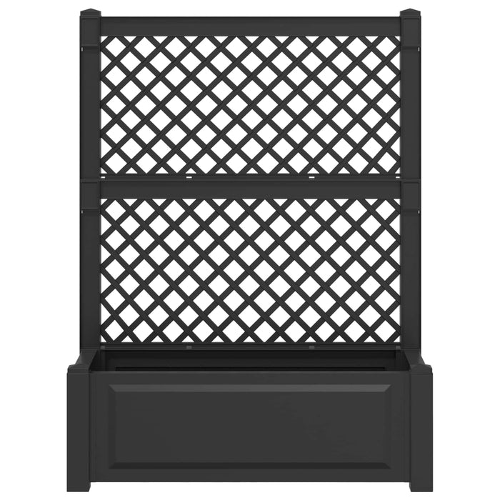 Vază mare cu suport 2 pcs Antracit 143 x 143 x 133,5 cm PP - WALTI WALTI