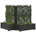 Vază mare cu suport 2 pcs Antracit 143 x 143 x 133,5 cm PP - WALTI WALTI