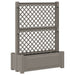 Ghiveci mare cu trellis Gri 99,5 x 43 x 133,5 PP - WALTI WALTI