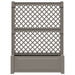 Ghiveci mare cu trellis Gri 99,5 x 43 x 133,5 PP - WALTI WALTI
