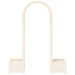 Arc de trandafiri cu ghiveci Alb 168,5 x 43 x 207 cm PP - WALTI WALTI