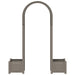 Arc de trandafiri cu ghiveci Gri 168,5 x 43 x 207 cm PP - WALTI WALTI