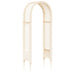 Arc cu Trandafiri și Spice Alb 97 x 43 x 218 cm PP - WALTI WALTI