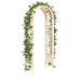 Arc cu Trandafiri și Spice Alb 97 x 43 x 218 cm PP - WALTI WALTI