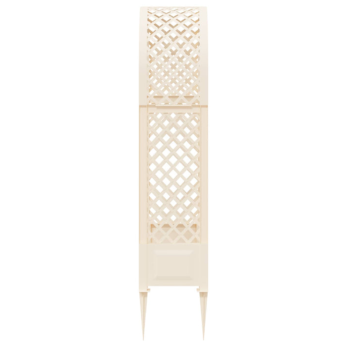 Arc cu Trandafiri și Spice Alb 97 x 43 x 218 cm PP - WALTI WALTI