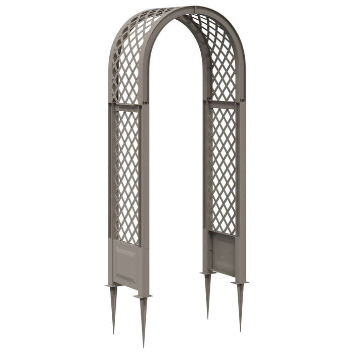Arc cu Trandafiri și Spice Gri 97 x 43 x 218 cm PP - WALTI WALTI