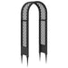 Arc cu Trandafiri și Spice Antracit 97 x 43 x 218 cm PP - WALTI WALTI