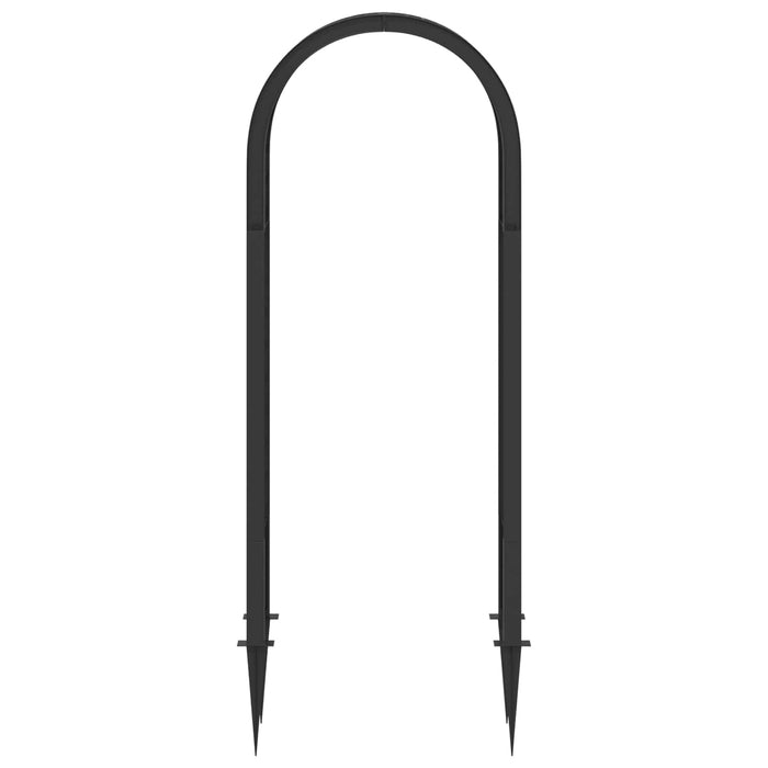 Arc cu Trandafiri și Spice Antracit 97 x 43 x 218 cm PP - WALTI WALTI