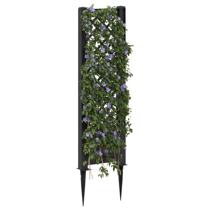 Grătar cu țăruș Antracit 43 x 6 x 165 cm PP - WALTI WALTI