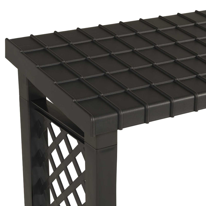 Racord pentru lemne de foc Antracit 114 x 46 x 101 cm PP - WALTI WALTI