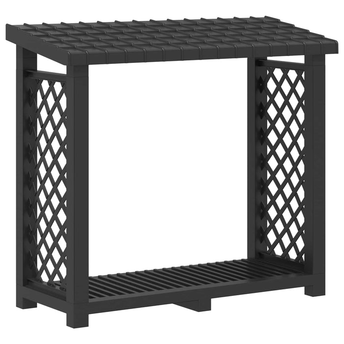 Racord pentru lemne de foc Antracit 114 x 46 x 101 cm PP - WALTI WALTI