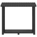 Racord pentru lemne de foc Antracit 114 x 46 x 101 cm PP - WALTI WALTI