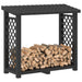 Racord pentru lemne de foc Antracit 114 x 46 x 101 cm PP - WALTI WALTI