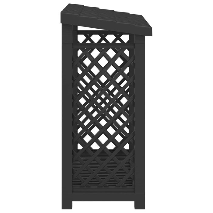 Racord pentru lemne de foc Antracit 114 x 46 x 101 cm PP - WALTI WALTI