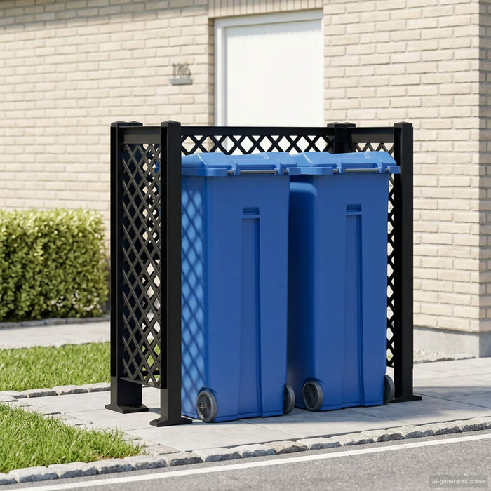 Plasă pentru Coș Antracit 123 x 47 x 114 cm PP - WALTI WALTI