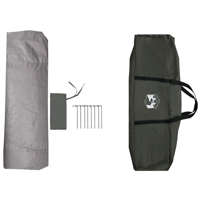 Cort instant rezistent la apă 3 persoană Verde Army WALTI
