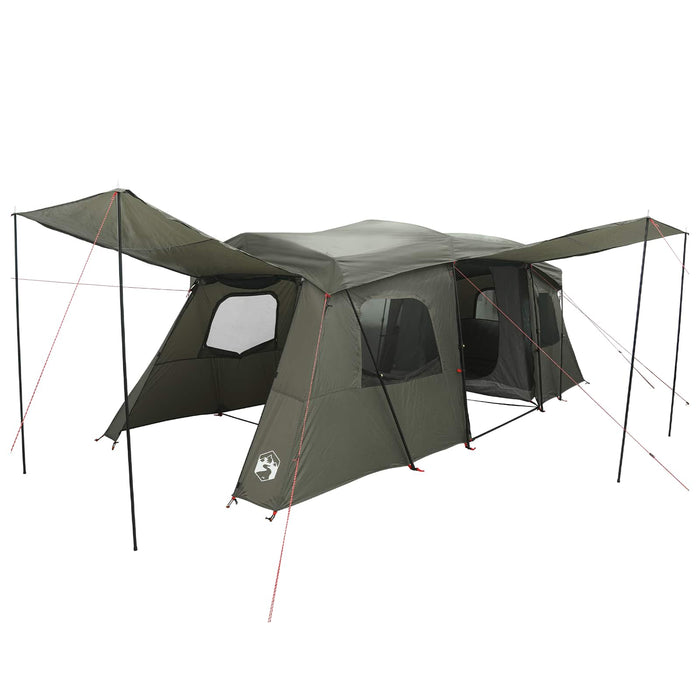 3 persoană 3 persoane Verde Army Poliester 185T cu acoperire PU WALTI
