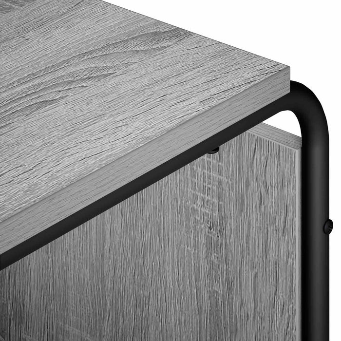 Support TV 80 x 36 x 45 cm Sonoma gri Lemn prelucrat WALTI