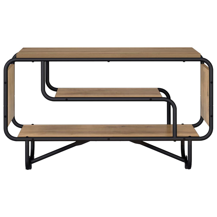 Support TV 80 x 36 x 45 cm Stejar Artizanal Lemn prelucrat WALTI