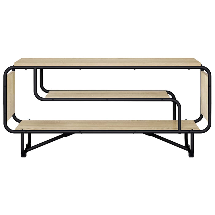 Support TV 98 x 36 x 45 cm Stejar Sonoma Lemn prelucrat WALTI