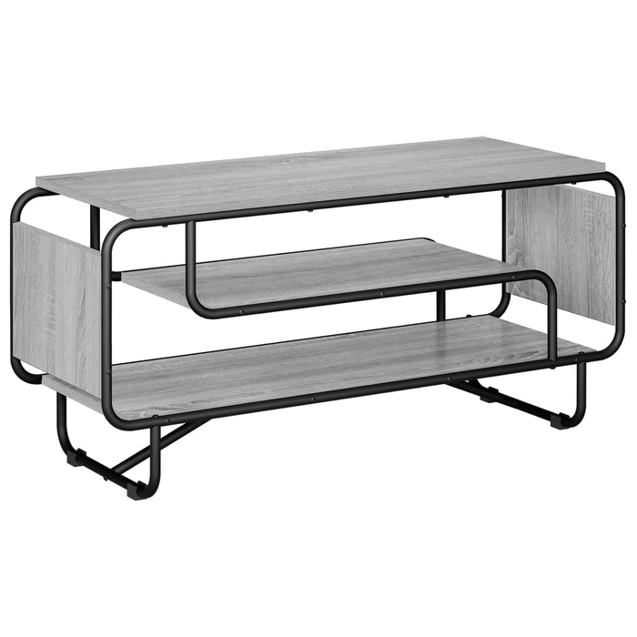 Support TV 98 x 36 x 45 cm Sonoma gri Lemn prelucrat WALTI